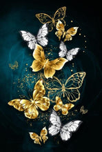 Load image into Gallery viewer, Modern Luxury Butterfly Abstract Art
