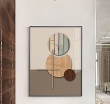 Load image into Gallery viewer, Abstract Geometric Wall Art
