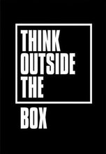 Charger l&#39;image dans la galerie, Think Outside The Box Inspirational Art
