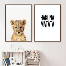 Load image into Gallery viewer, Hakuna Matata Nursery Decor
