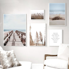 Load image into Gallery viewer, Ocean Beach Landscape Wall Art
