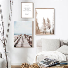 Load image into Gallery viewer, Ocean Beach Landscape Wall Art
