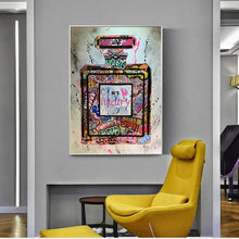 Load image into Gallery viewer, N5 Chanel Perfume Graffiti Art
