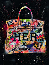 Charger l&#39;image dans la galerie, Colorful Street Graffiti Art Handbag
