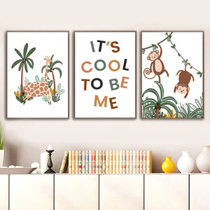 Jungle Play Time Nursery Decor