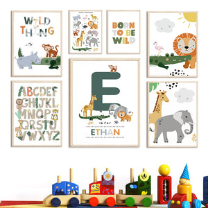 Learning Journey In The Jungle - Nursery Decor