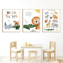 Load image into Gallery viewer, Learning Journey In The Jungle - Nursery Decor
