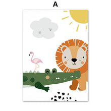 Charger l&#39;image dans la galerie, Learning Journey In The Jungle - Nursery Decor
