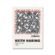 Load image into Gallery viewer, Party of life by Keith Haring, 1985
