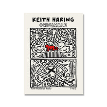 Load image into Gallery viewer, Anti-nuclear rally by Keith Haring, 1982
