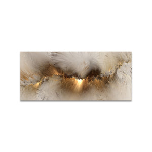 Gold Cloud Abstract Art