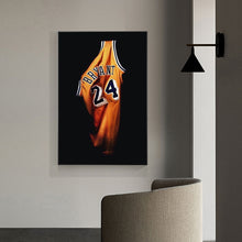 Load image into Gallery viewer, Hall of Fame Kobe Bryant Jersey Wall Art
