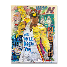 Charger l&#39;image dans la galerie, Freddie Mercury - We Will Rock You Pop Art
