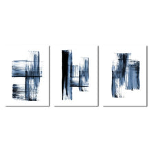 Load image into Gallery viewer, Navy Blue Period Modern Art
