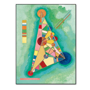 Variegation In The Triangle by Wassily Kandinsky