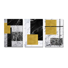 Charger l&#39;image dans la galerie, Modern Gold Black Geometric
