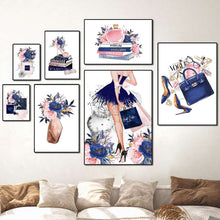 Load image into Gallery viewer, Blue Elegant Fashion Set
