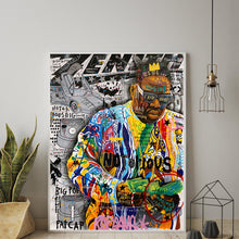 Load image into Gallery viewer, Notorious B.I.G Graffiti Pop Art
