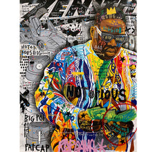 Load image into Gallery viewer, Notorious B.I.G Graffiti Pop Art
