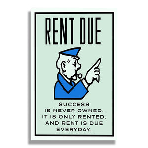 Rent Due - Monopoly Edition