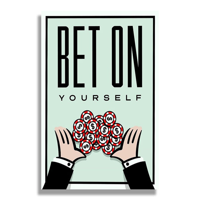 Bet On Yourself - Monopoly Edition