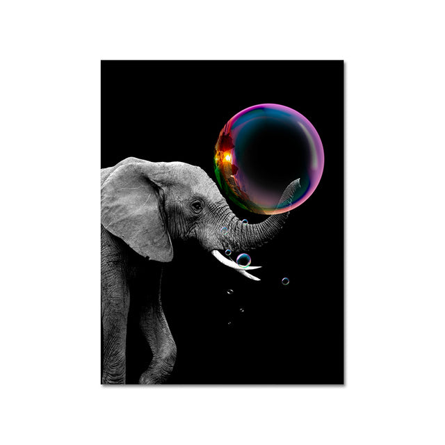 Modern Elephant Bubble