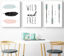 Load image into Gallery viewer, Wild &amp; Free Baby - Nursery Art
