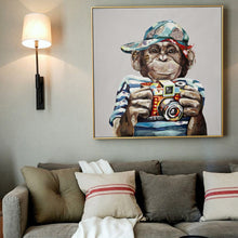 Load image into Gallery viewer, Funny Monkey Photographers Art
