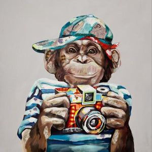 Funny Monkey Photographers Art